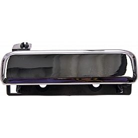 Help! By Dorman Exterior Door Handle - Plastic Silver Single - 77063