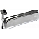 Help! By Dorman Exterior Door Handle - Plastic Silver Single - 77063