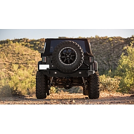 Addictive Bumper Stealth Fighter Powder Coated Black Steel - R9514313801NA