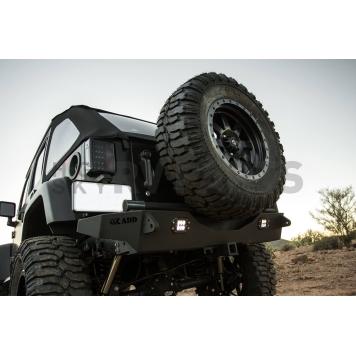 Addictive Bumper Stealth Fighter Powder Coated Black Steel - R9514313801NA-1
