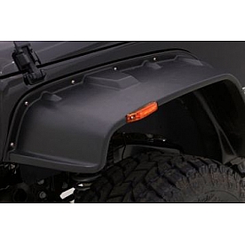 Lund Fender Flare - Black Tri-Flex ABS Textured Thermoplastic Matte Set Of 4 - FX606TB