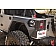 Rugged Ridge Fender Black Steel Powder Coated Set Of 2 - 11615.02