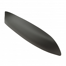 Rugged Headlight Eyebrow - Painted Black ABS Composite Single - 12034.41PX8