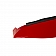 Rugged Headlight Eyebrow - Painted Flame Red ABS Composite Single - 1203441PR4