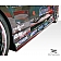 Extreme Dimensions Side Skirt - Primered Fiberglass Reinforced Plastic Black Set of 2 - 105858