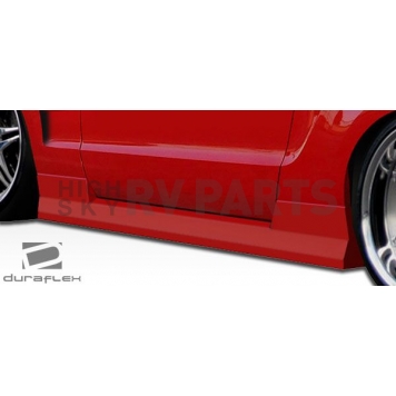 Extreme Dimensions Side Skirt - Primered Fiberglass Reinforced Plastic Black Set of 2 - 105858-7