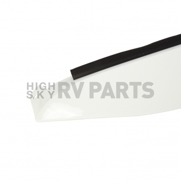 Rugged Headlight Eyebrow - Painted Bright White ABS Composite Single - 12034.41PW7-1