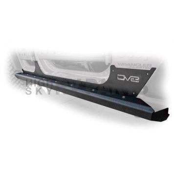 DV8 Offroad Rocker Panel Guard - Black Powder Coated Steel Set Of 2 - SRJL-06