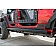 DV8 Offroad Rocker Panel Guard - Black Powder Coated Steel Set Of 2 - SRJL-06