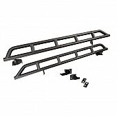 Rugged Ridge Rocker Panel Guard - Tubular Steel Black Powder Coated - 11504.36