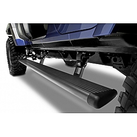 Amp Research Running Board 600 Pound Capacity Aluminum Power Lowering - 75122-01A