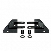 Rugged Ridge Exterior Mirror Relocation Bracket Painted Black Steel Set Of 2 - 1102501