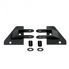 Rugged Ridge Exterior Mirror Relocation Bracket Painted Black Steel Set Of 2 - 1102501