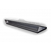DV8 Offroad Rocker Panel Guard - Black With Step Powder Coated Steel Set Of 2 - SRSOTB-10
