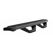 Go Rhino Running Board Black Textured Steel Stationary - 6345056820T