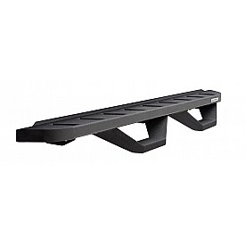 Go Rhino Running Board Black Textured Steel Stationary - 6345056820T