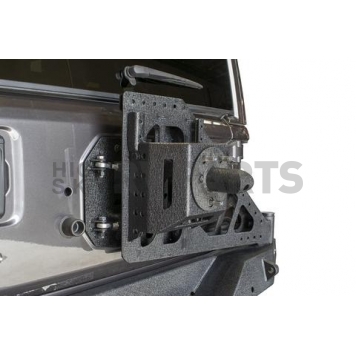 DV8 Offroad Spare Tire Carrier Black DV8 Offroad RBJL-01/ RBJL-06 Bumper Mount - TCJL-06-2