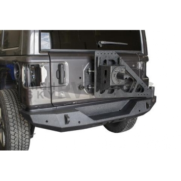 DV8 Offroad Spare Tire Carrier Black DV8 Offroad RBJL-01/ RBJL-06 Bumper Mount - TCJL-06-4
