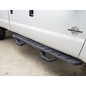 Go Rhino Running Board Black Powder Coated Steel Stationary - 6345056820PC