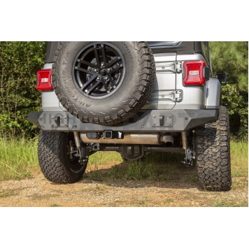 Rugged Ridge Bumper SPARTAN 1-Piece Design Steel Black - 11548.51-4