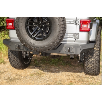 Rugged Ridge Bumper SPARTAN 1-Piece Design Steel Black - 11548.51-6
