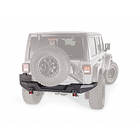 Warn Bumper Elite Series 1-Piece Design Steel Black - 102410