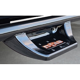 N-Fab Nerf Bar 3 Inch Steel Round - NDJ0764