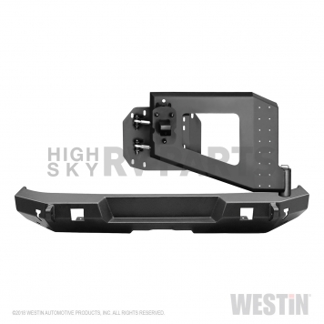 Westin Bumper WJ2 Series 1-Piece Design Steel Black - 59-82035