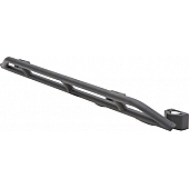 Smittybilt Rocker Panel Guard - Round Tube Steel Black Textured Powder Coated - 76644