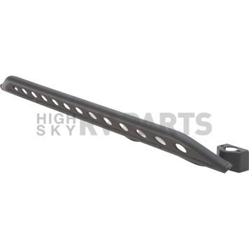 Smittybilt Rocker Panel Guard - Round Tube Steel Black Textured Powder Coated - 76645