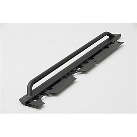 Smittybilt Rocker Panel Guard - Round Tube Steel Black Textured Powder Coated - 76895