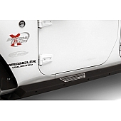 Smittybilt Rocker Panel Guard - Round Tube Steel Black Powder Coated - 76889