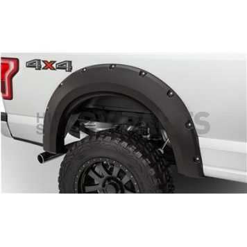 Bushwacker Fender Flare - Black Dura-Flex 2000 TPO Textured Plastic Matte Set Of 2 - 2010002