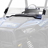 Kolpin Windshield - Half-Fixed Polycarbonate Clear - 2771