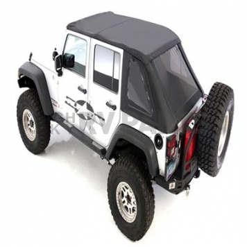 Smittybilt Soft Top - Black Diamond Fastback Top Fabric - 9083235