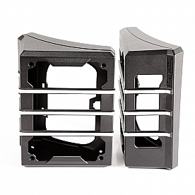 Rugged Ridge Tail Light Guard Aluminum Bar Set Of 2 - 1122604
