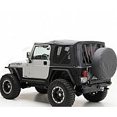 Smittybilt Soft Top - Black Diamond Standard Top Canvas - 9086235