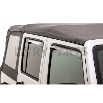 Auto Ventshade (AVS) Rainguard - Polished Stainless Steel Set Of 4 - 14918