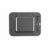 Rancho Tailgate Vent Cover - Powder Coated Steel Black - RS6237B
