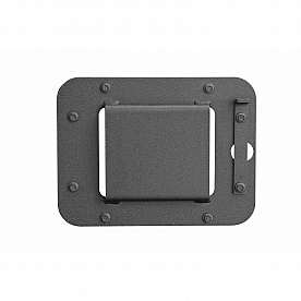 Rancho Tailgate Vent Cover - Powder Coated Steel Black - RS6237B
