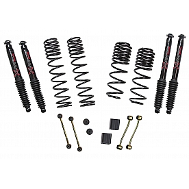 Skyjacker Suspensions Black Max 2.5 Inch Lift Kit - JL25BPBLT