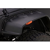 Lund Fender Flare - Black Tri-Flex ABS Smooth Thermoplastic Matte Set Of 4 - FX606SB