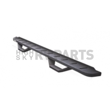 Go Rhino Running Board Black Textured Powder Coated Steel Stationary - 6345067320PC