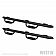 Westin Automotive Nerf Bar 4 Inch Steel Black Powder Coated - 20-4065