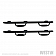 Westin Automotive Nerf Bar 4 Inch Steel Black Powder Coated - 20-4065