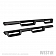 Westin Automotive Nerf Bar 3 Inch Steel Black Powder Coated - 56-14065