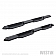 Westin Automotive Nerf Bar 3 Inch Steel Black Textured Powder Coated - 56-24075