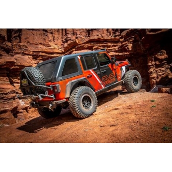 DV8 Offroad Spare Tire Carrier Black Tailgate Mount - TCJL-02-3