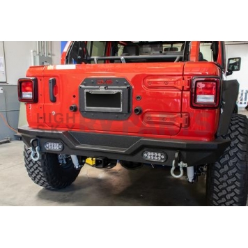 DV8 Tailgate Vent Cover - Powder Coated Steel Black - JLTS01