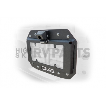 DV8 Tailgate Vent Cover - Powder Coated Steel Black - TSJL-02